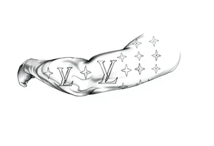 Louis vuitton tattoo idea