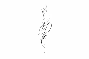 do a j and d but where u cannot see them easily
less details more minimalist tattoo idea