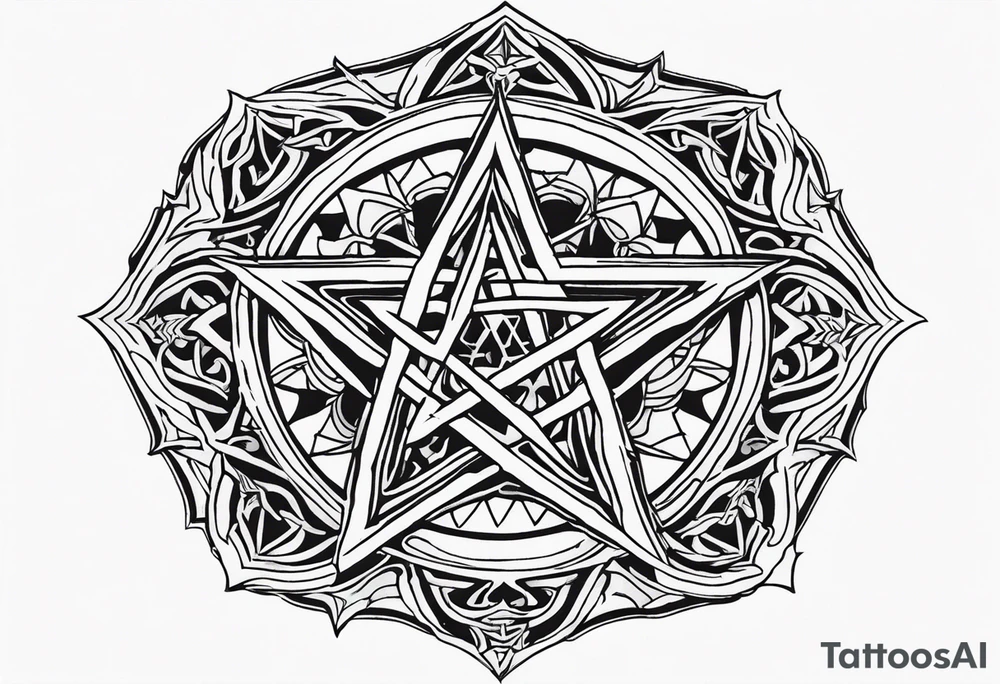 PENTAGRAM tattoo idea