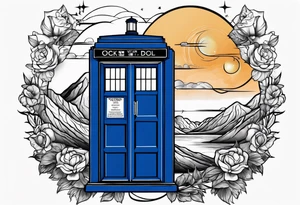 Tardis. tattoo idea