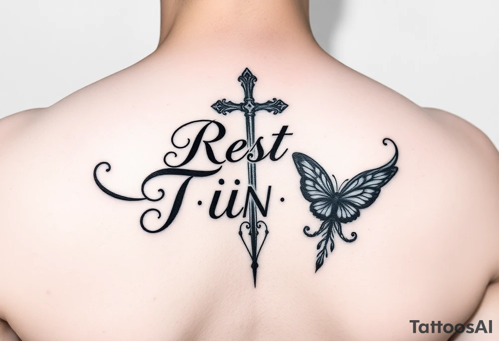 Rest in peace tattoo for best friend named Todd that passed away. I want the tattoo located on the right hand tattoo idea