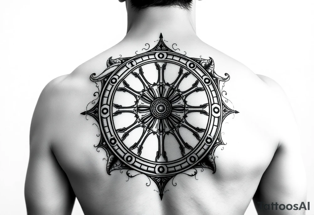 Wheel of time tattoo idea