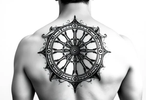 Wheel of time tattoo idea