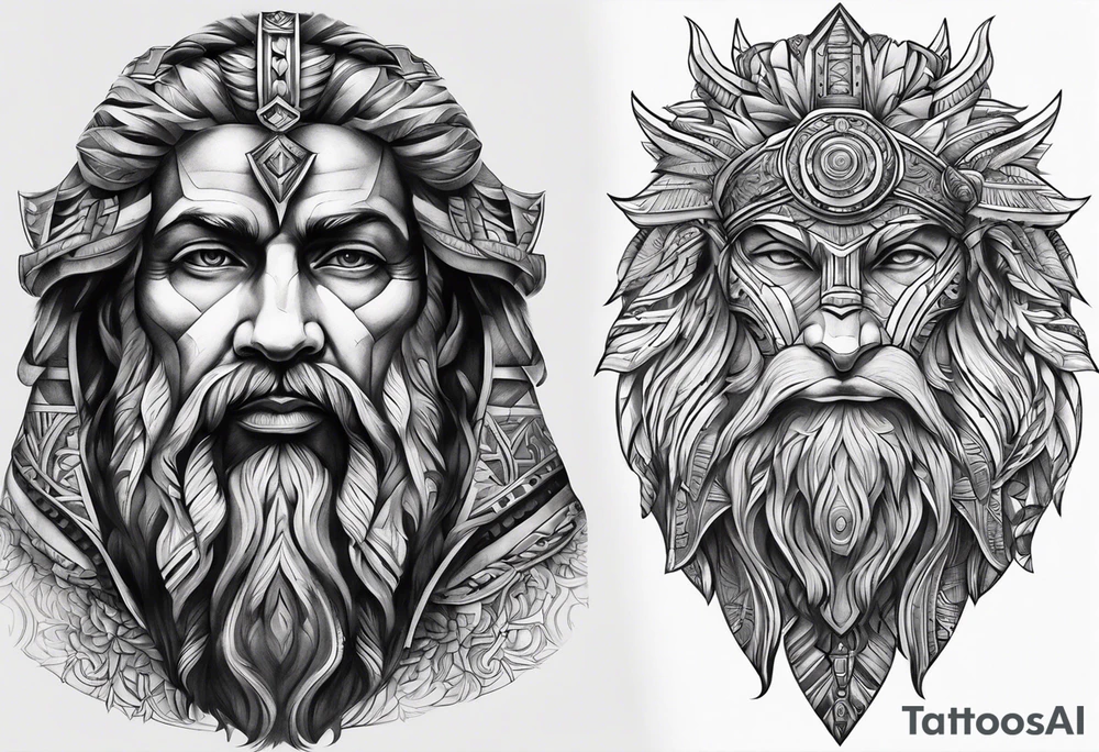 deus egípcio homem em forma de múmia tattoo idea