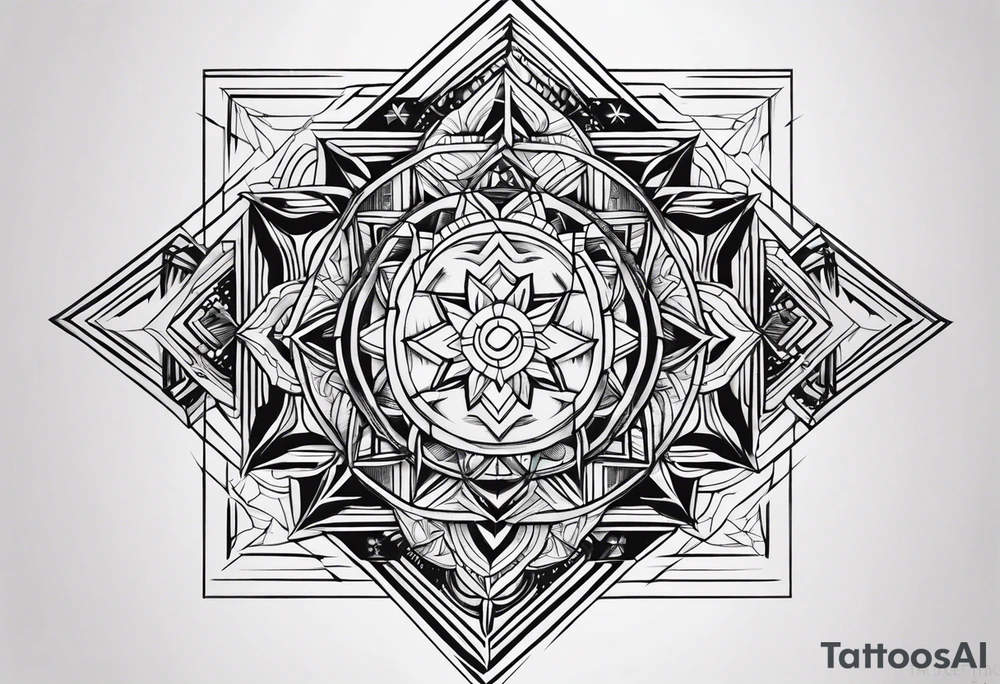Power of friendship tattoo idea