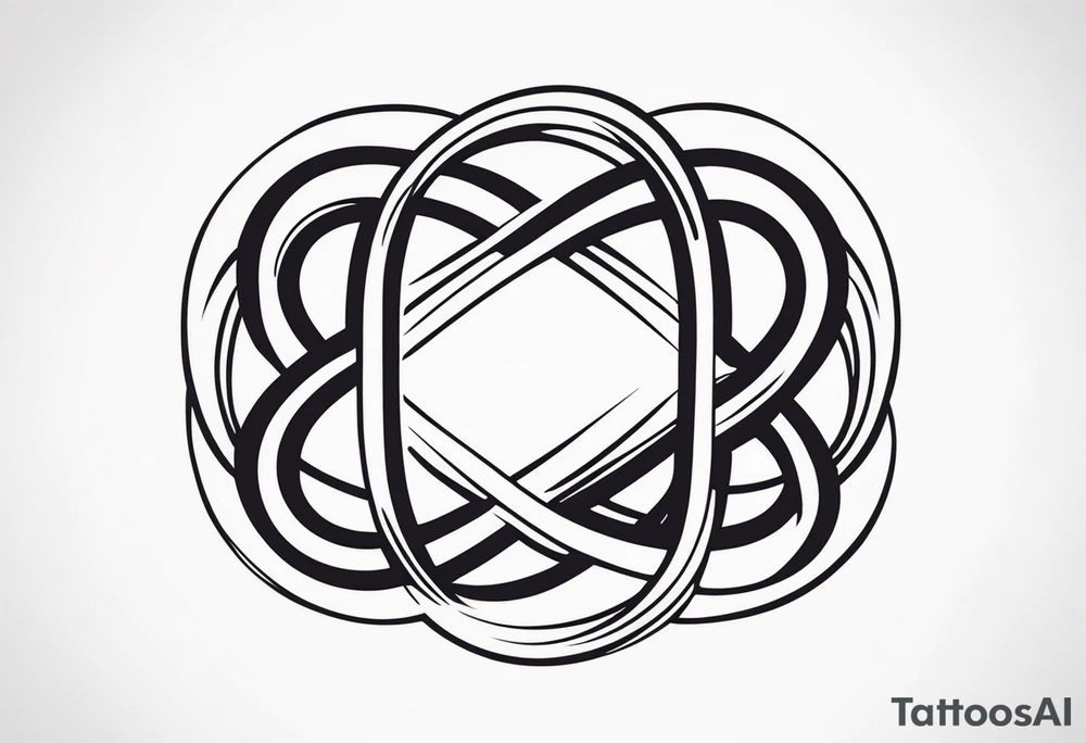Double infinity symbol with TB5 shown once inside symbol tattoo idea Double infinity symbol with TB5 shown once inside symbol tattoo idea