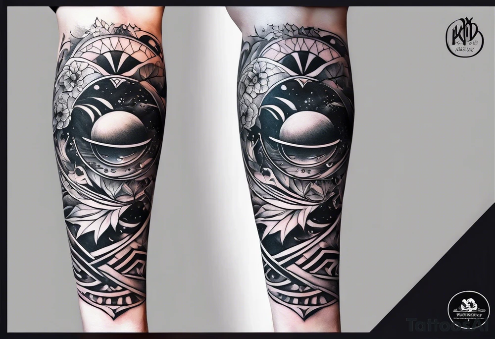 forearm sleeve tattoo idea