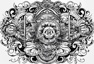 Traditional tattoo flash tattoo idea