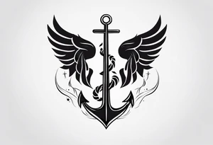 Phoenix, semicolon, Anchor, prsd survivors tattoo idea