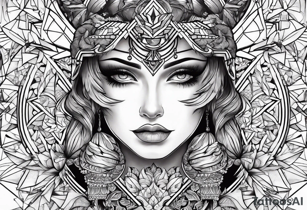 Маски на две ноги tattoo idea