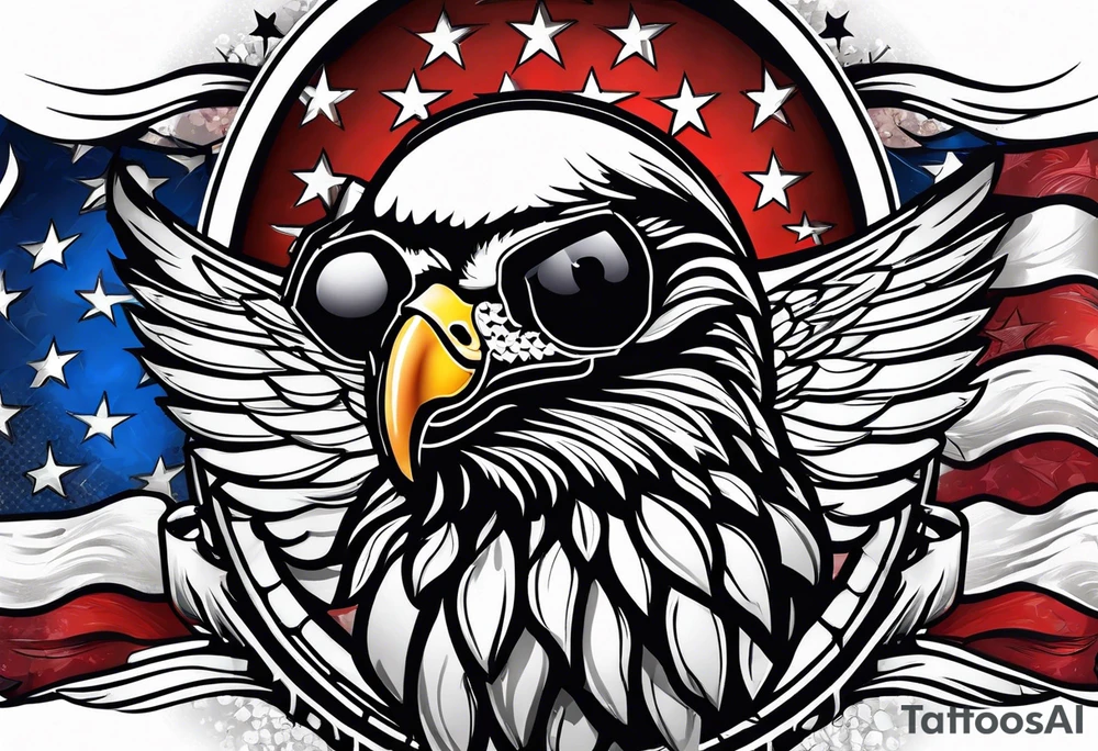 Patriotic tattoo idea