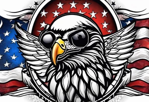 Patriotic tattoo idea