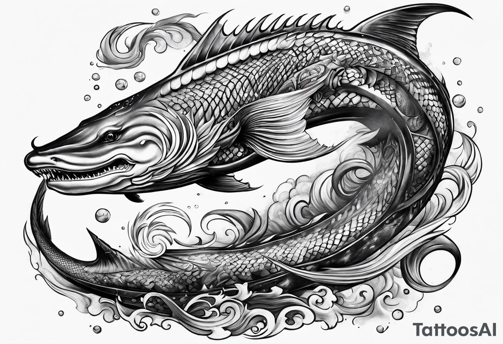 Leviathan tattoo idea