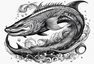 Leviathan tattoo idea