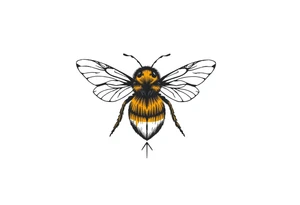 bumblebee tattoo idea