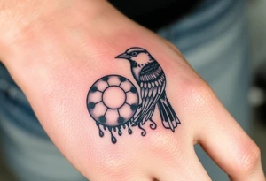 Harley ball and guy bird
Harleybird tattoo idea