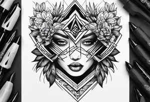 Dark bougie tattoo idea