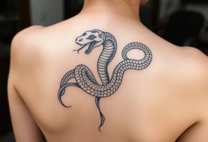 Snake rebirth Javanese spiritual 
Kris tattoo idea
