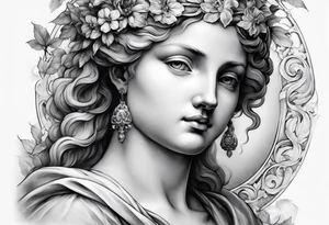 the creation by Michaelangelo tattoo idea