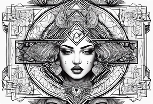 Self made tattoo idea | TattoosAI