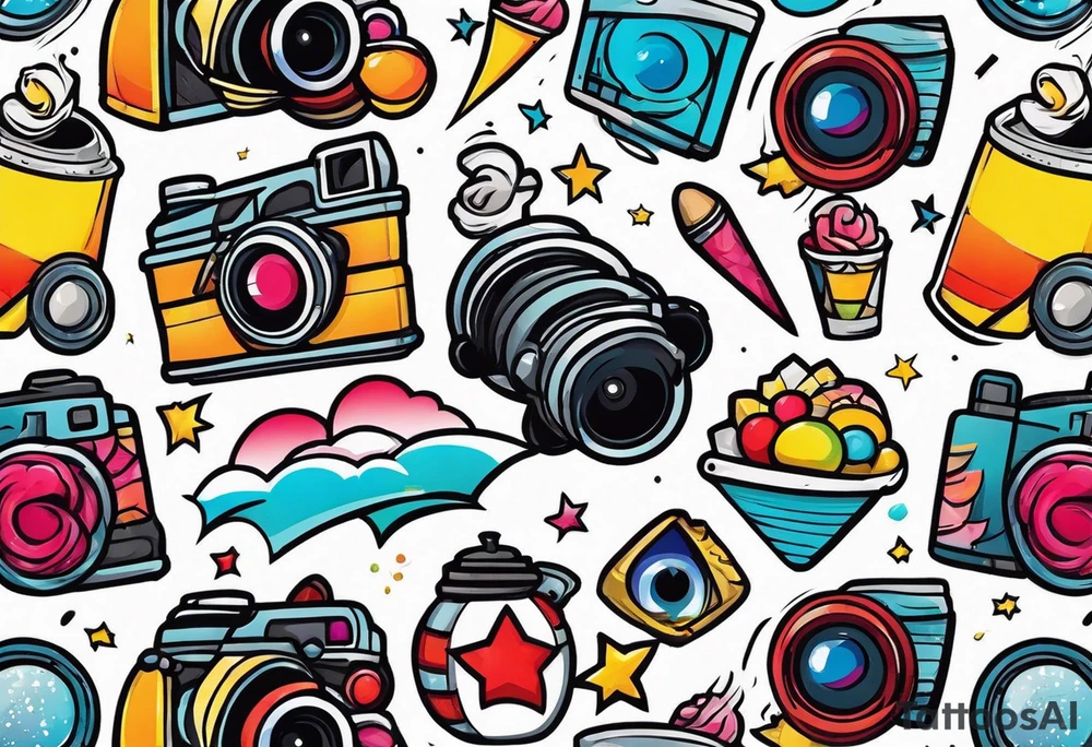 Photography tattoo idea