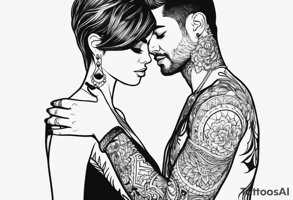 couple tattoo idea