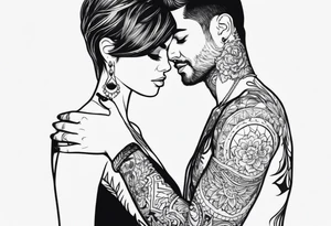 couple tattoo idea