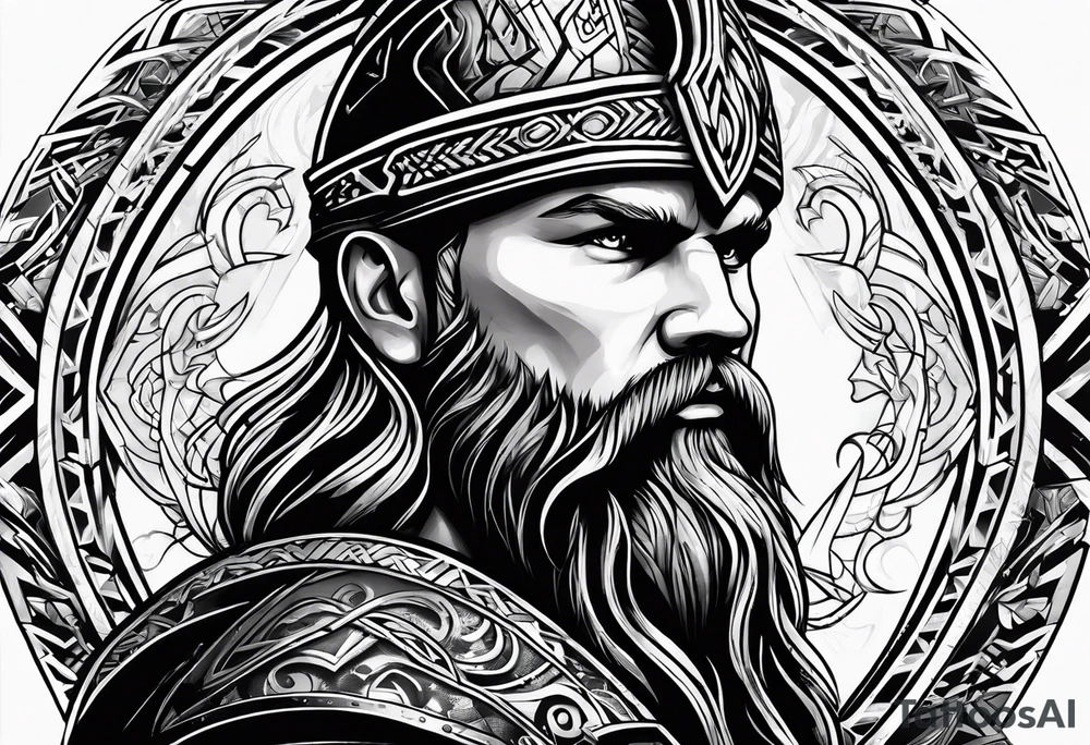 Vikings símbol tattoo idea