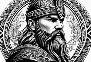 Vikings símbol tattoo idea