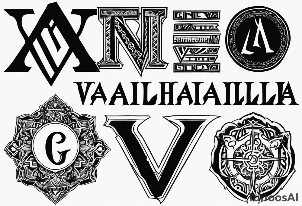 Valhalla tattoo idea