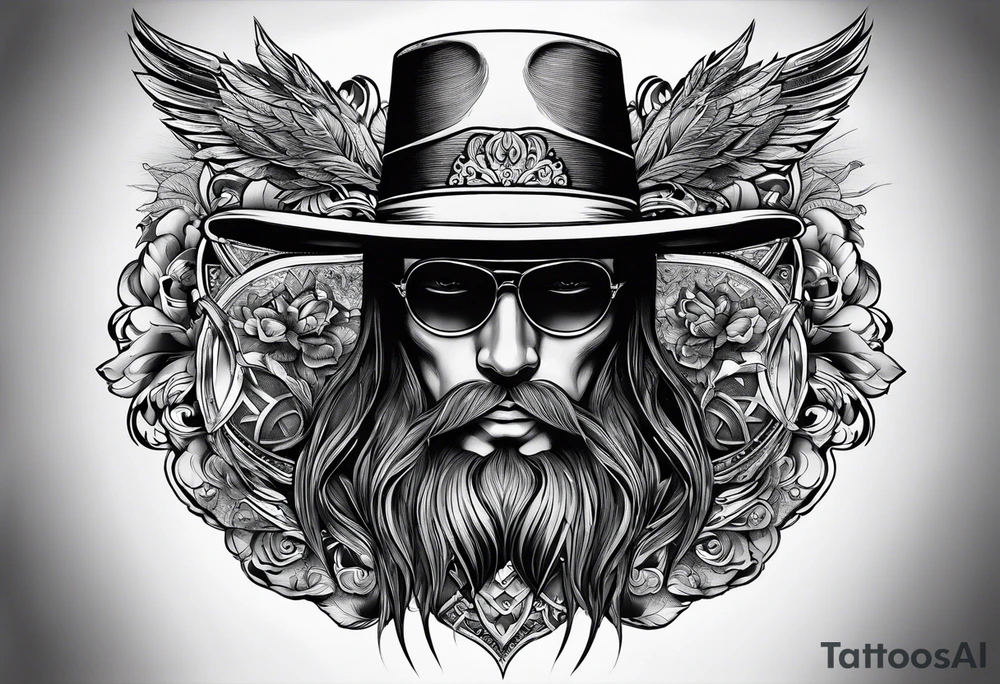 Man with no name tattoo idea