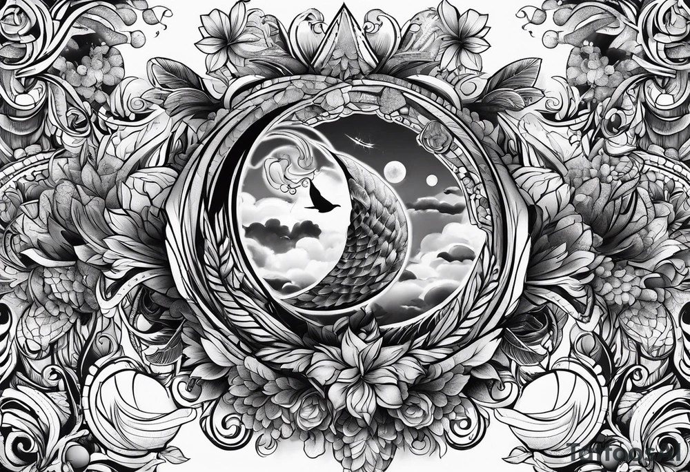 Buttcheeks tattoo idea