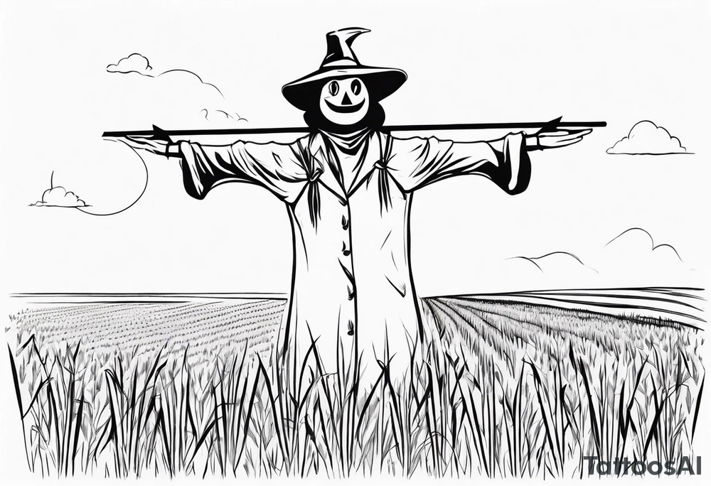 Scarecrow IN CROP tattoo idea