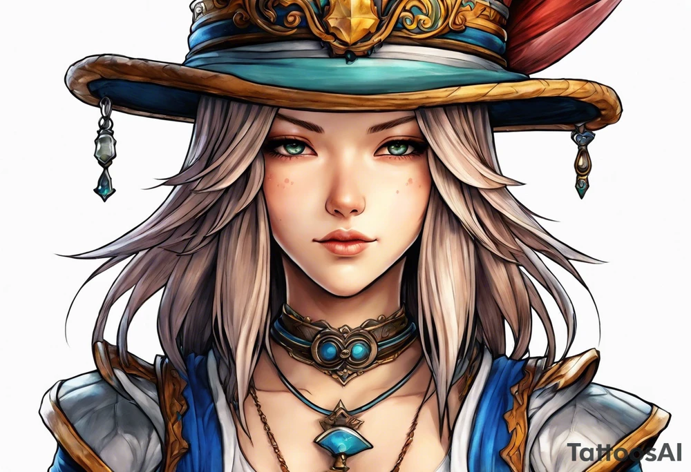 Beatrix from Final Fantasy IX tattoo idea
