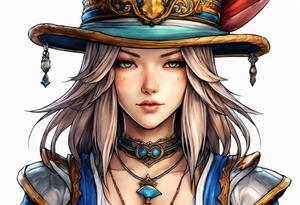 Beatrix from Final Fantasy IX tattoo idea