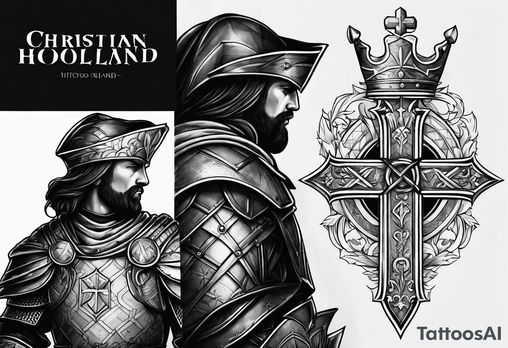 Christian Knights of the kingdom of holland tattoo idea