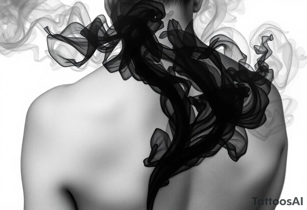 Black smoke , Have you ever felt trapped 
Like you can’t breathe 
Like your thoughts are suffocating you 
And every time you try to speak 
Your voice gets drowned out by your thoughts
Every word 
Every emotion 
Every sentence 
Unheard 
Until you feel the need to not express yourself anymore 
Until you feel so drained and tired till you break 
And when you do you feel kinda free kinda happy 
But it’s all just in your head 
It’s never real tattoo idea