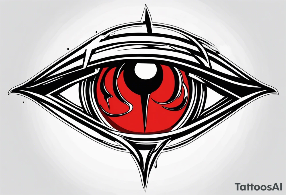 Hellsing bleeding tear eye logo tattoo tattoo idea