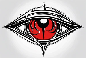 Hellsing bleeding tear eye logo tattoo tattoo idea