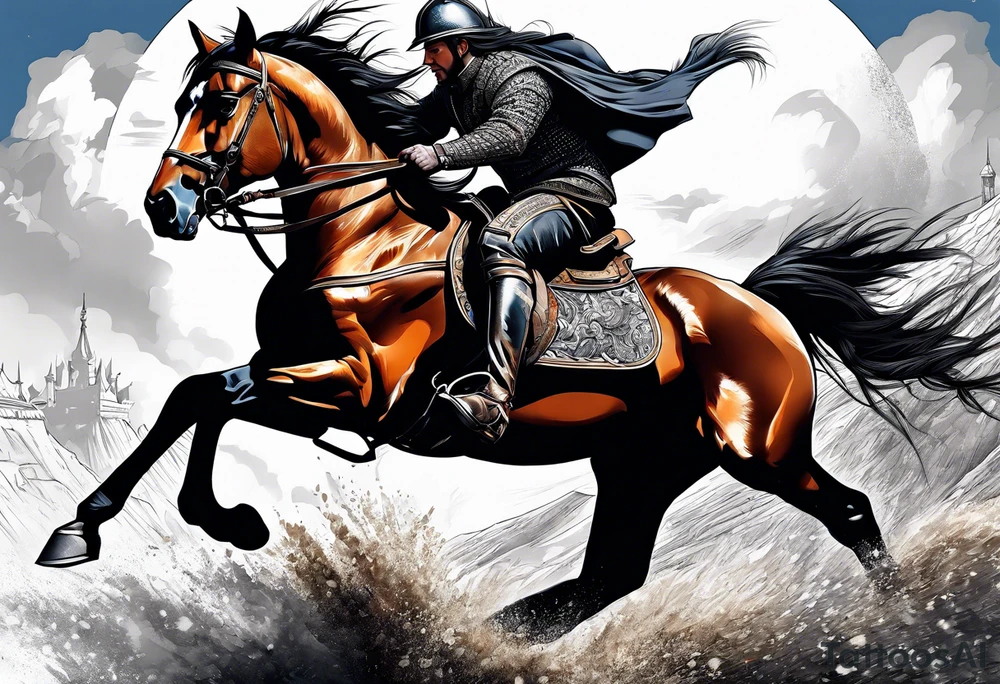 War horsemen tattoo idea