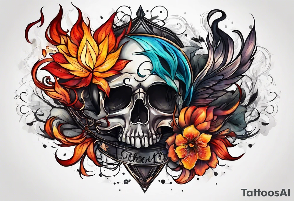 only fire. tattoo idea