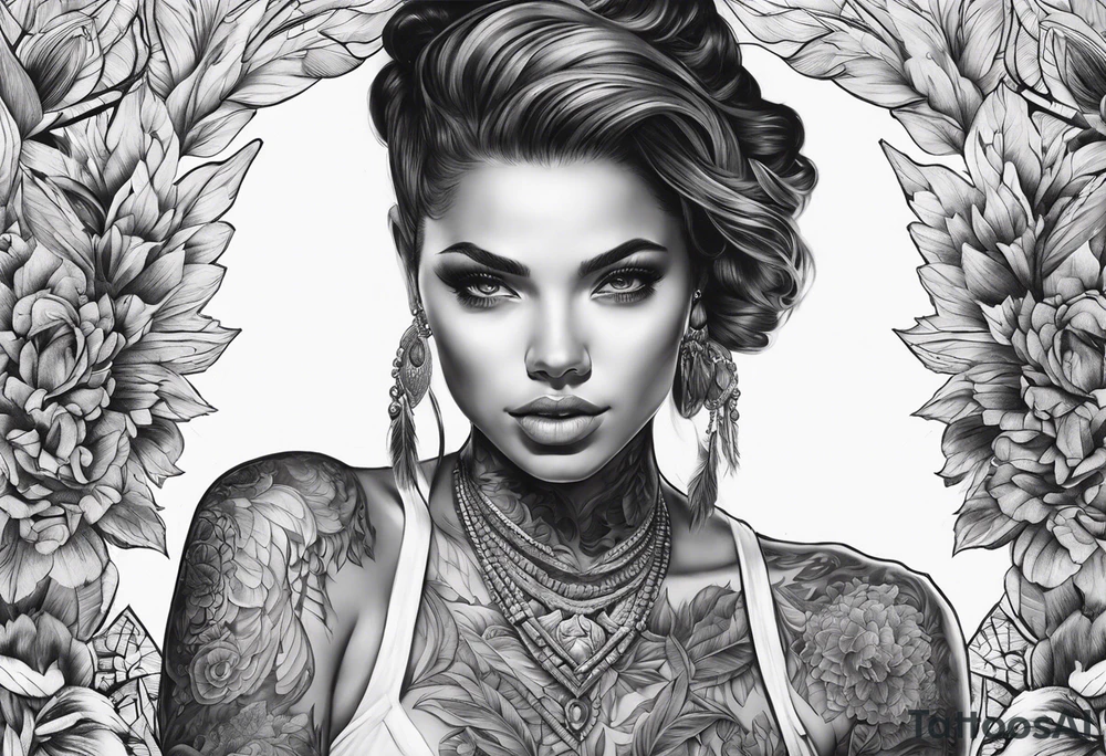 Melro tattoo idea