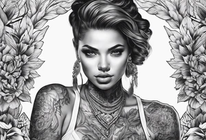 Melro tattoo idea