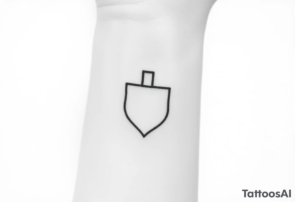 Dreidel tattoo idea