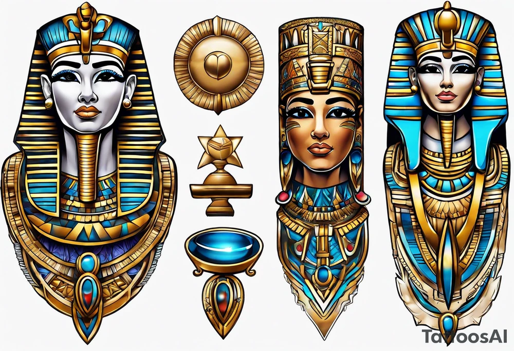egyptian tattoo tattoo idea