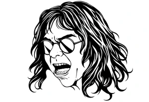 Ozzy Osbourne tattoo idea