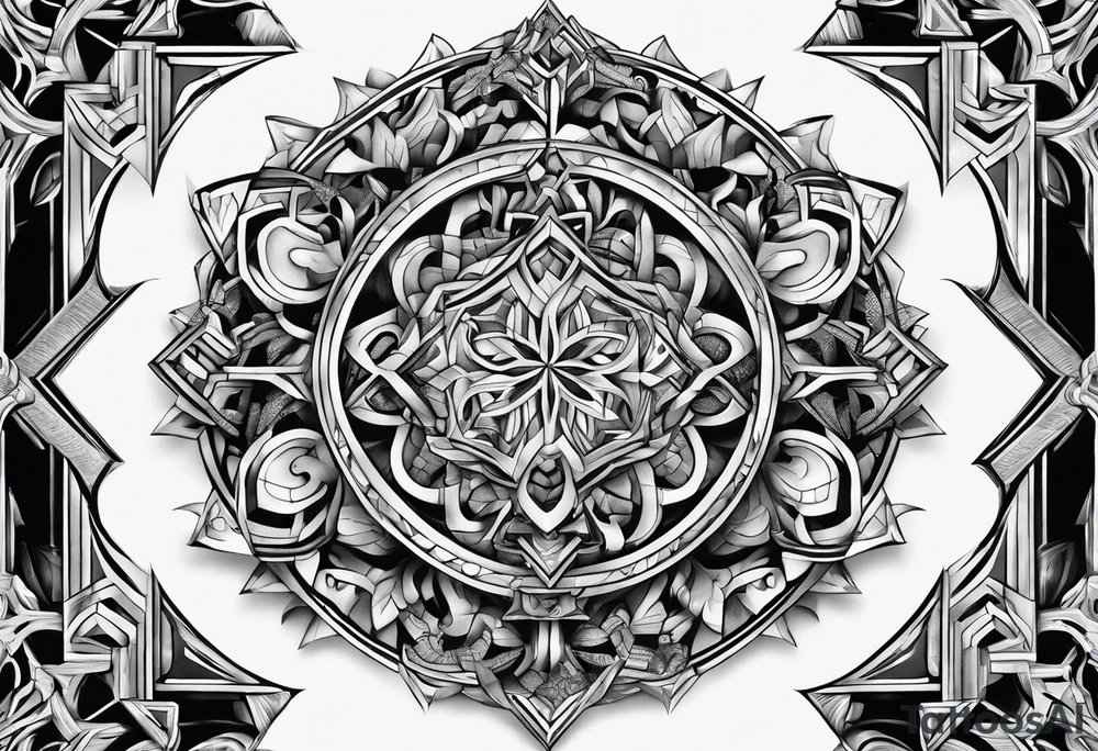 MC Escher tattoo idea