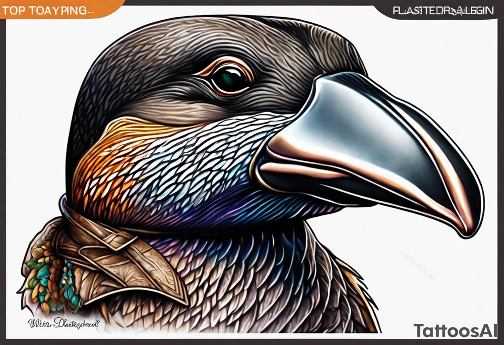 Platypus tattoo idea