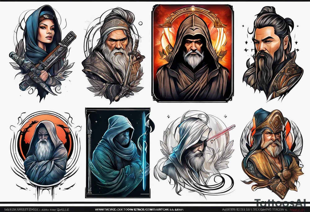 Jedi tattoos tattoo idea