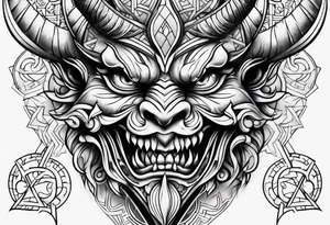 devil tattoo chicano tattoo idea